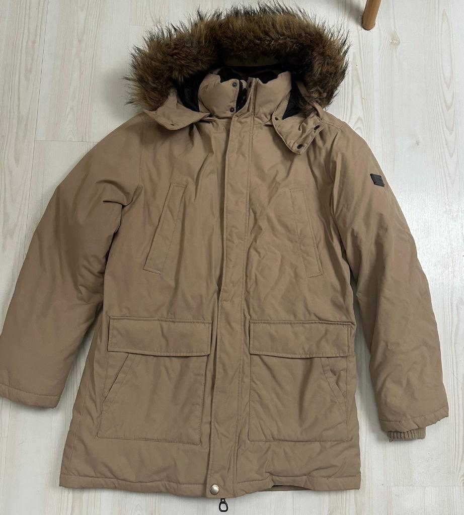 Esprit dons parka winterparka warme jas winterjas zand L, Maat 52/54 (L), Beige, Nieuw, Ophalen of Verzenden