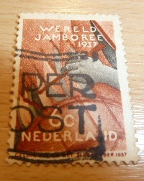 Postzegel Wereld Jamboree 1937, Verzenden, Gebruikt, Overige typen