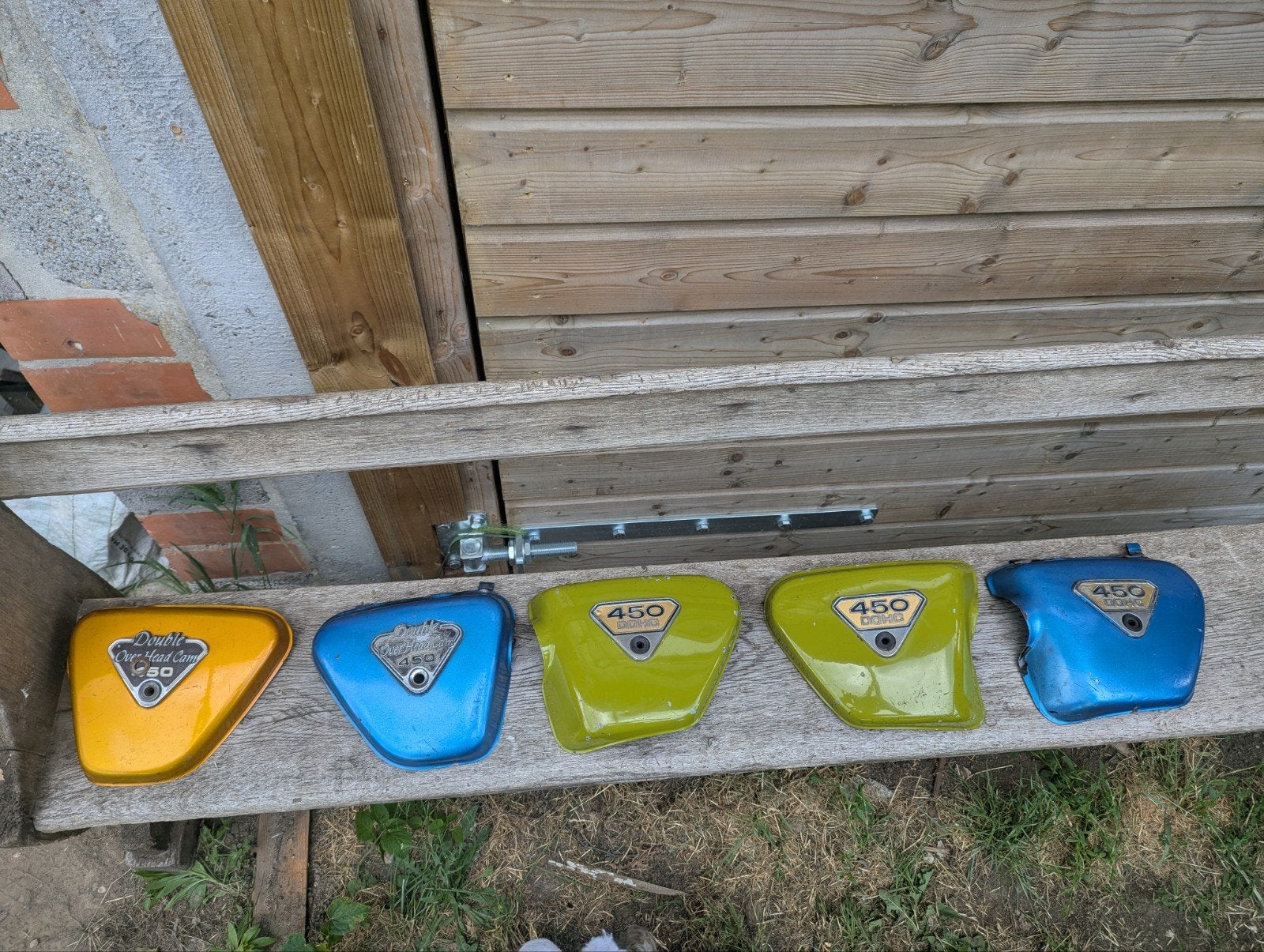 zijkappen / cover honda jaren 70 en 80, Motoren, Ophalen of Verzenden