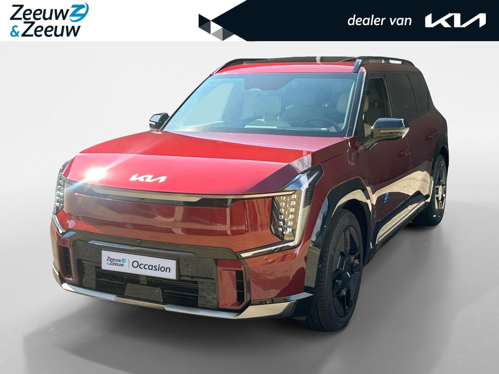 Kia EV9 GT-line AWD 99,8 kwh 7 zits | 385 PK | Geventileerde, Auto's, EV9, Origineel Nederlands, Parkeerassistent, Vierwielaandrijving