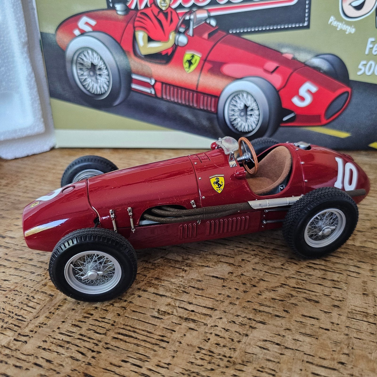 Ferrari Exoto 500 F2 nr10 1:18, Ophalen of Verzenden, Zo goed als nieuw, Auto, Overige merken