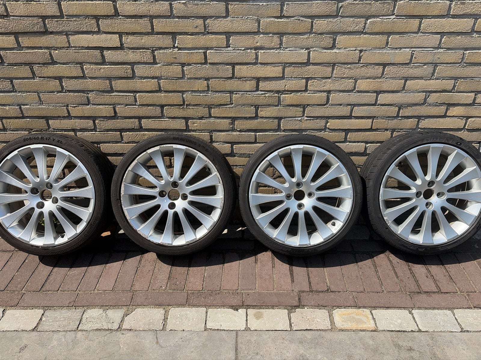 Velgen met banden voor Suzuki Swift GT - 17 inch, Ophalen, Gebruikt, Banden en Velgen, 17 inch
