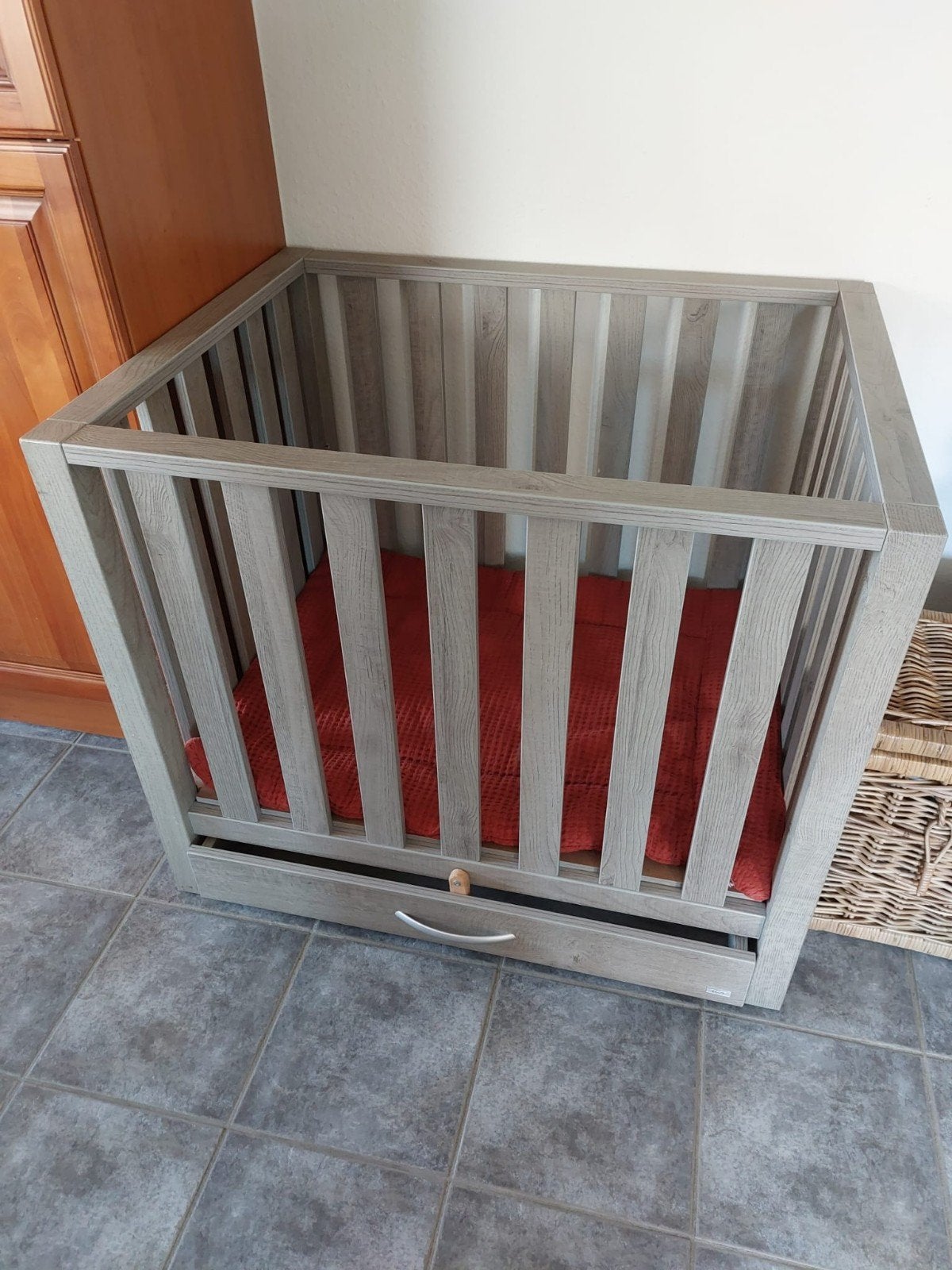 TWF Box 101,5 x 80cm, Kinderen en Baby's, Boxen, Ophalen, Gebruikt, Vierkant, In hoogte verstelbaar