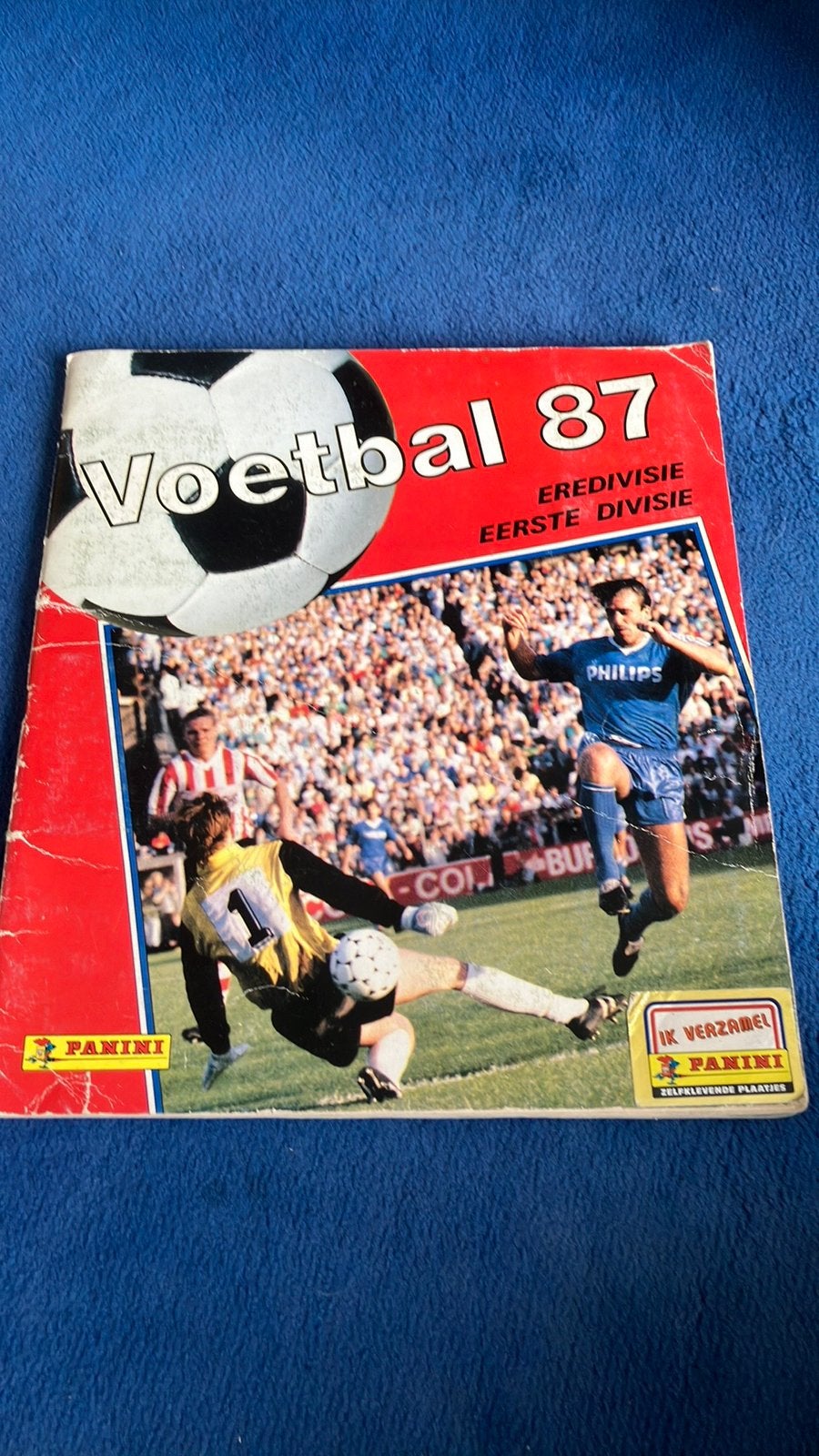 Panini voetbal 87 nl, Verzamelen, Ophalen of Verzenden, Gebruikt, Overige binnenlandse clubs, Poster, Plaatje of Sticker