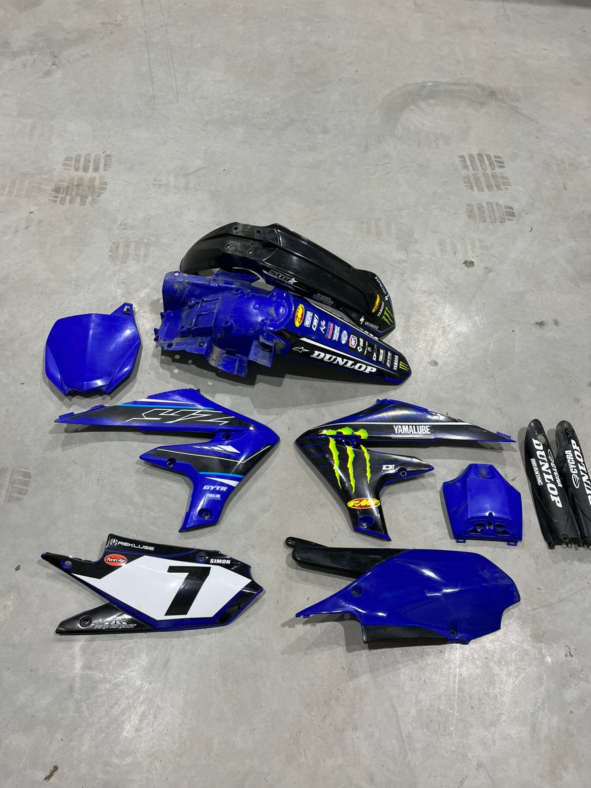 Gebruikte kappen set yamaha yz250f 2021, Ophalen