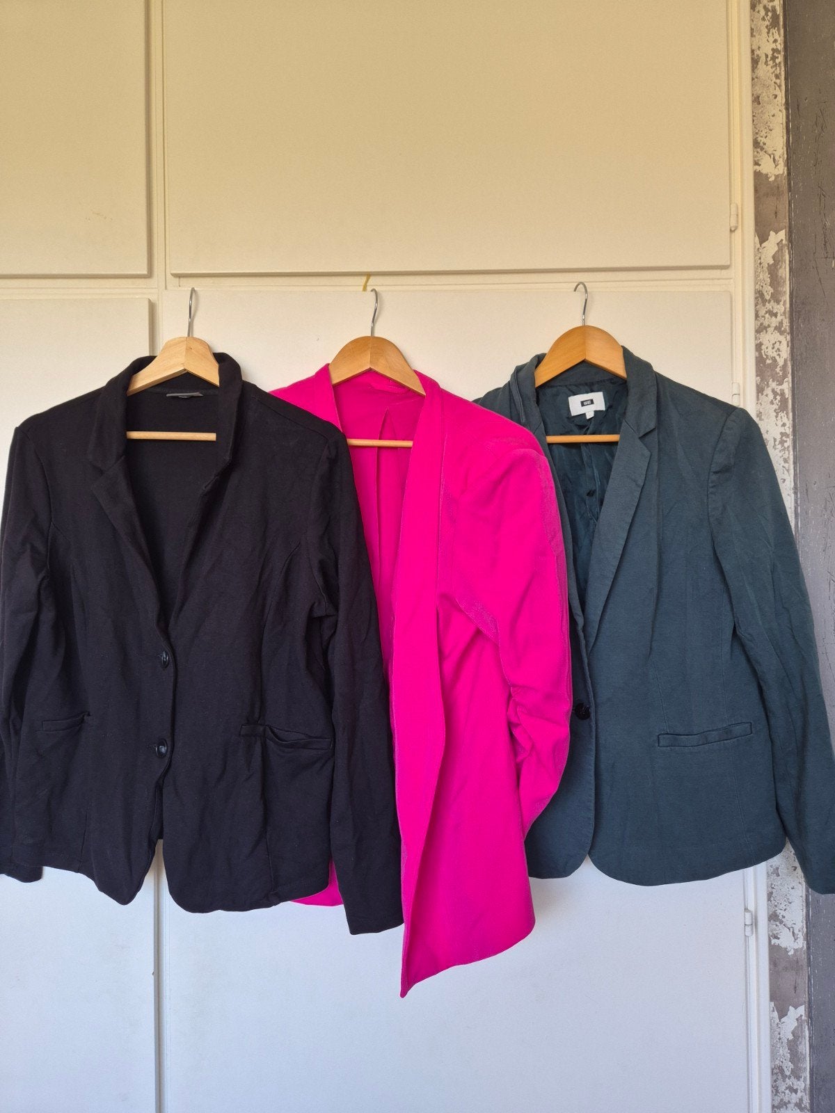 Drie blazers €7,50  Street One, Vila, WE - Maat L, Meerkleurig, Maat 42/44 (L), Ophalen of Verzenden, Zo goed als nieuw