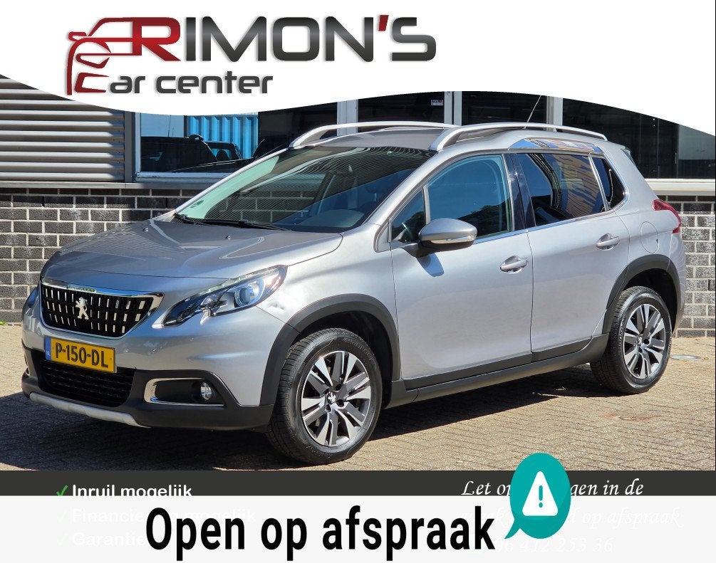 Peugeot 2008 1.2 PureTech GT-Line Leder Camera Trekhaak, Voorwielaandrijving, Euro 6, 1199 cc, 49 €/maand