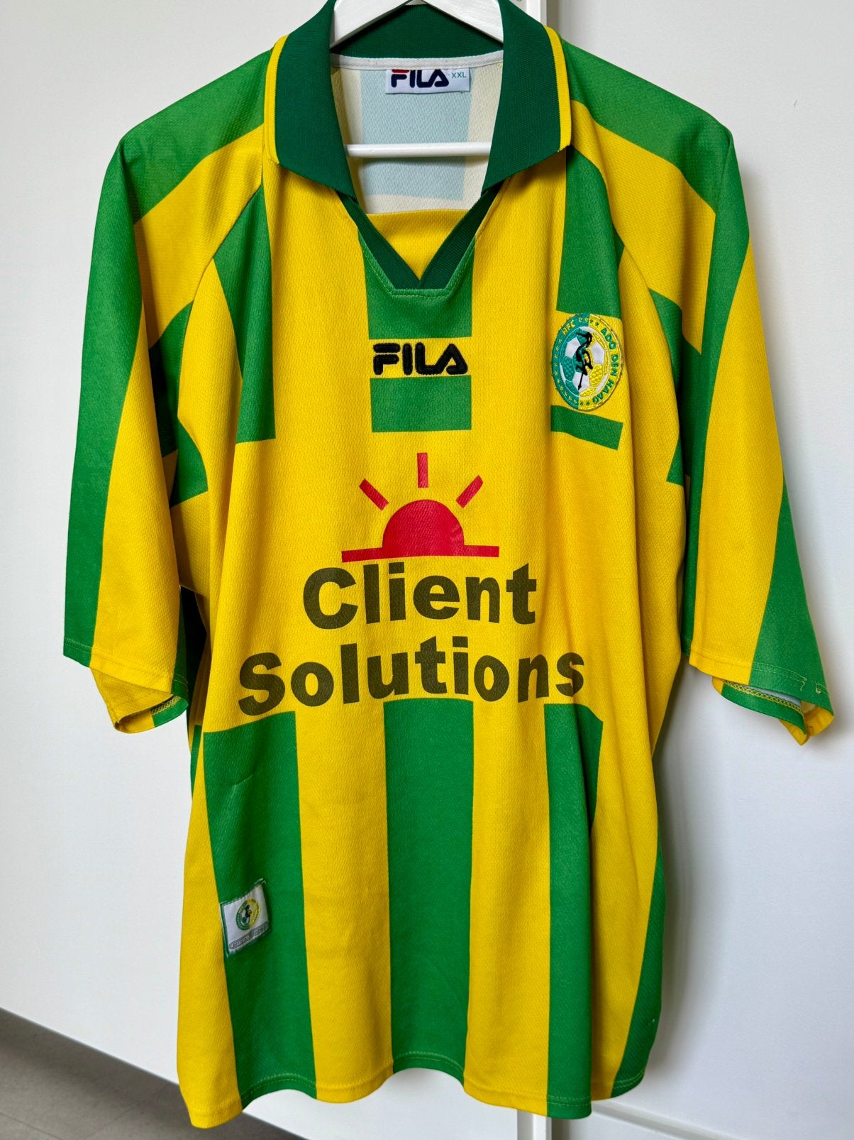 ADO Den Haag 1999 - 2000 voetbalshirt maat XXL, Verzamelen, Sportartikelen en Voetbal, Gebruikt, Shirt, Overige binnenlandse clubs