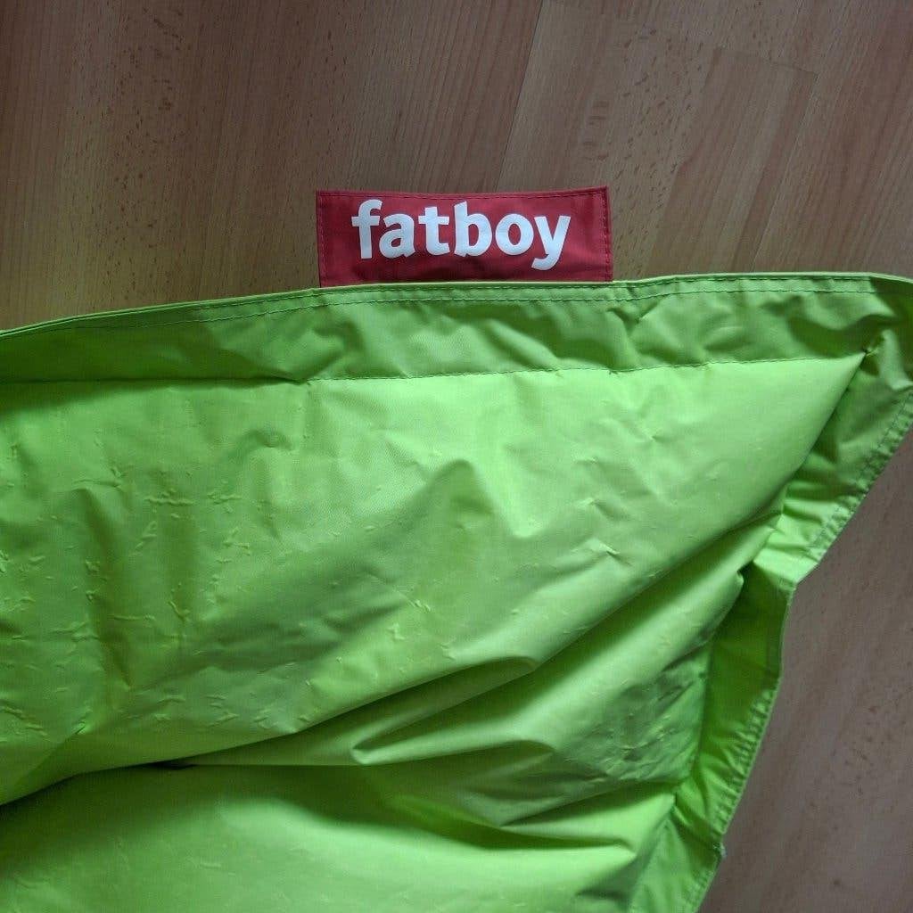 Fatboy (The Original) limoengroen, Huis en Inrichting, Ophalen, Gebruikt, Groen, Zitzak