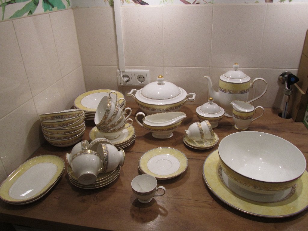 Cannes Villeroy en Boch Villa Cannes Heinrich serviesdelen, Overige typen, Ophalen of Verzenden, Zo goed als nieuw, Overige stijlen