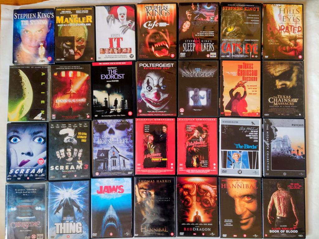 Horror dvd 80+ films, Cd's en Dvd's, Dvd's | Horror, Vanaf 16 jaar, Ophalen of Verzenden, Zo goed als nieuw, Overige genres