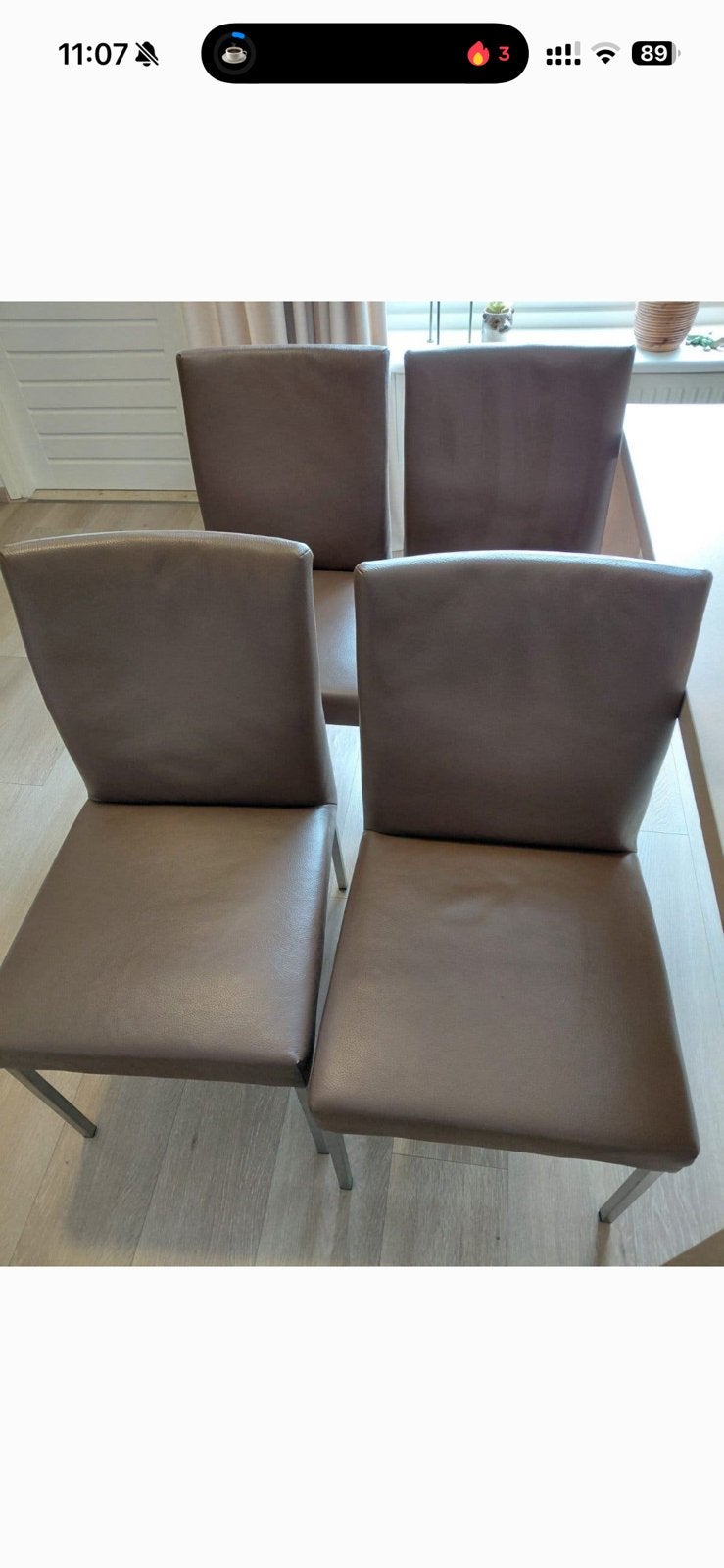 Bert Plantagie eetkamerstoelen als nieuw, Ophalen of Verzenden, Zo goed als nieuw, Bruin