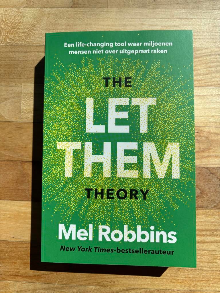 The Let Them Theory - Mel Robbins (Nederlandse editie), Ophalen of Verzenden, Zo goed als nieuw
