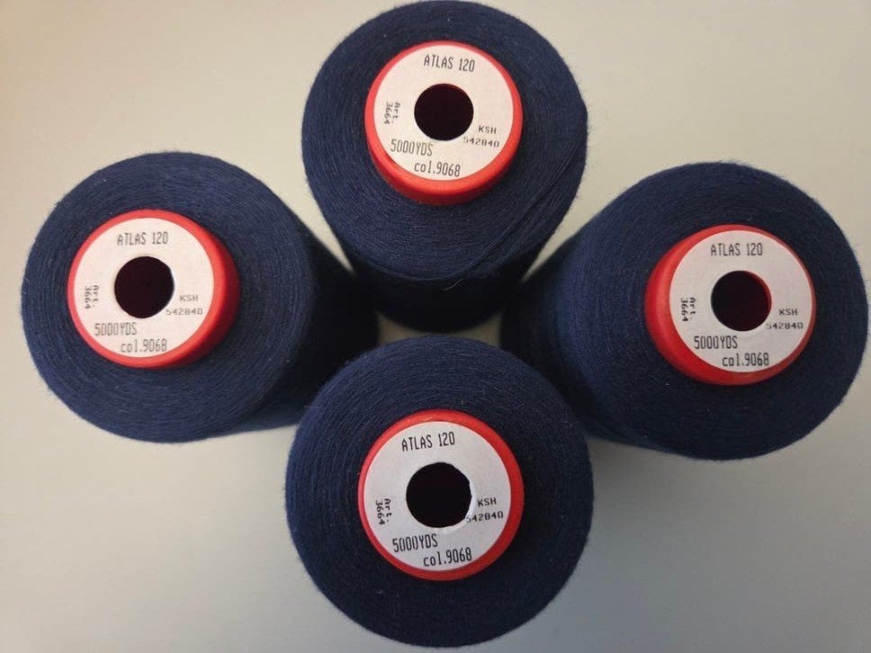 Grote Klossen Garen Donkerblauw, Ophalen of Verzenden, Nieuw, Garen of Naald(en)