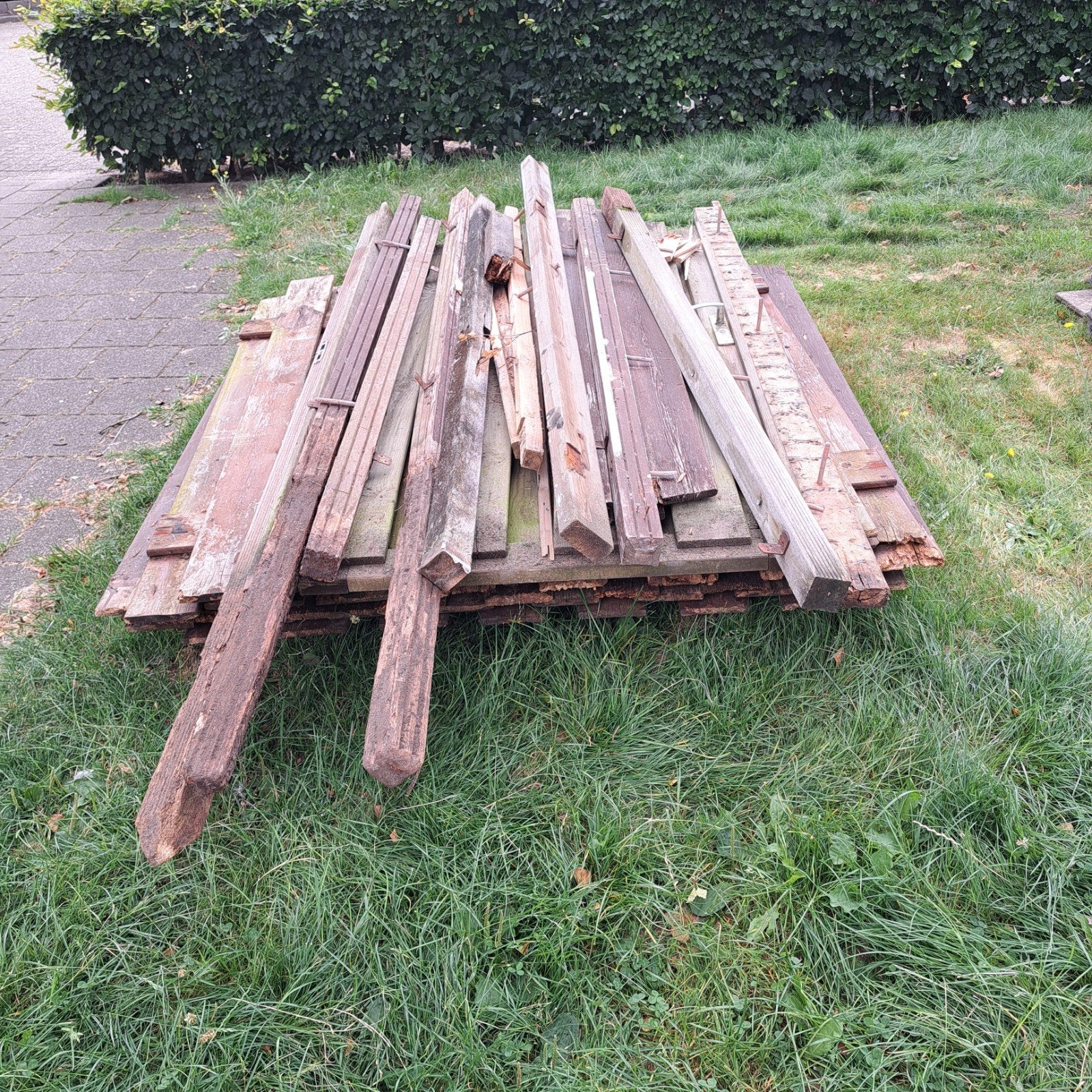 Ophalen, Gratis hout,zsm, Ophalen, Gebruikt, Minder dan 180 cm, Planken