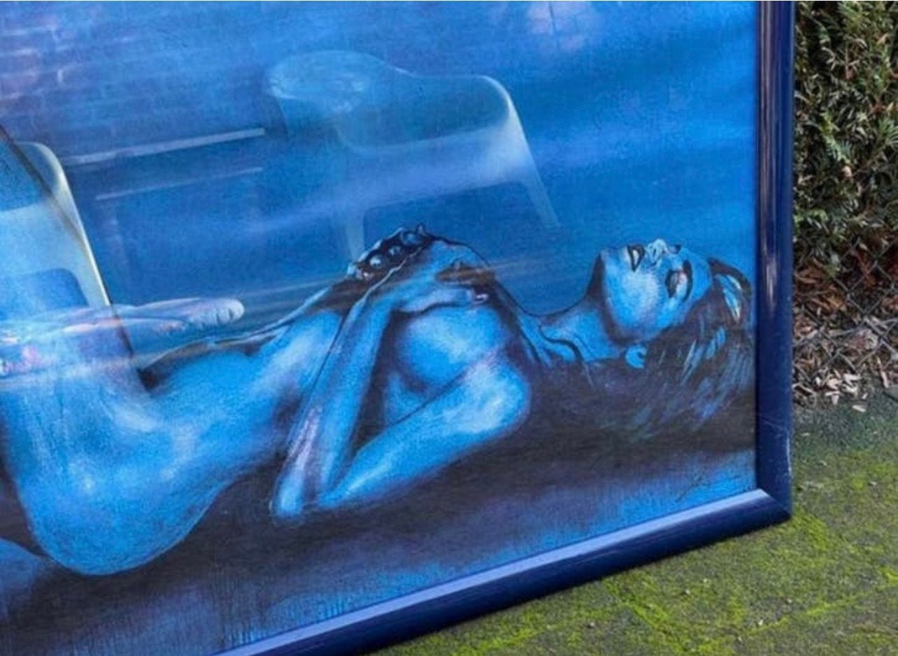 Sexy schilderij, Antiek en Kunst, Kunst | Schilderijen | Modern, Ophalen of Verzenden