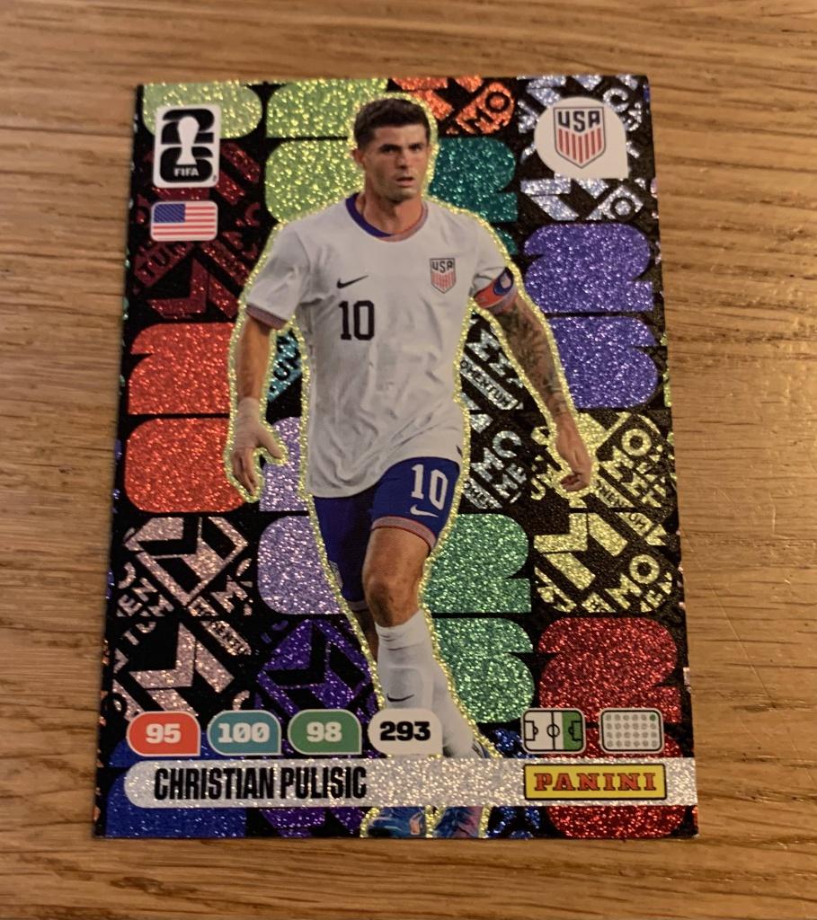 Momentum Christian Pulisic Adrenlayn 2026 Kaart, Verzamelen, Sportartikelen en Voetbal, Ophalen of Verzenden, Buitenlandse clubs