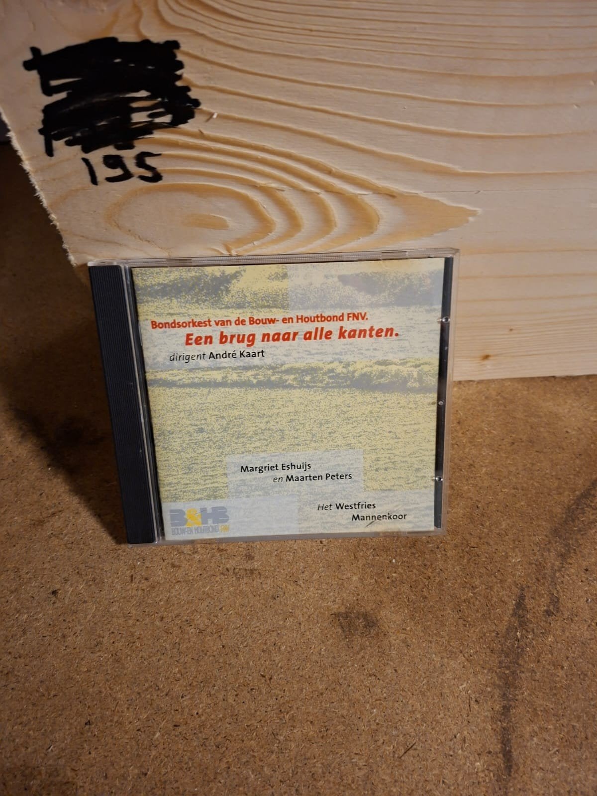 Bondsorkest Bouw- en Houtbond FNV - Een brug naar alle kant, Cd's en Dvd's, Cd's | Overige Cd's, Ophalen of Verzenden, Gebruikt
