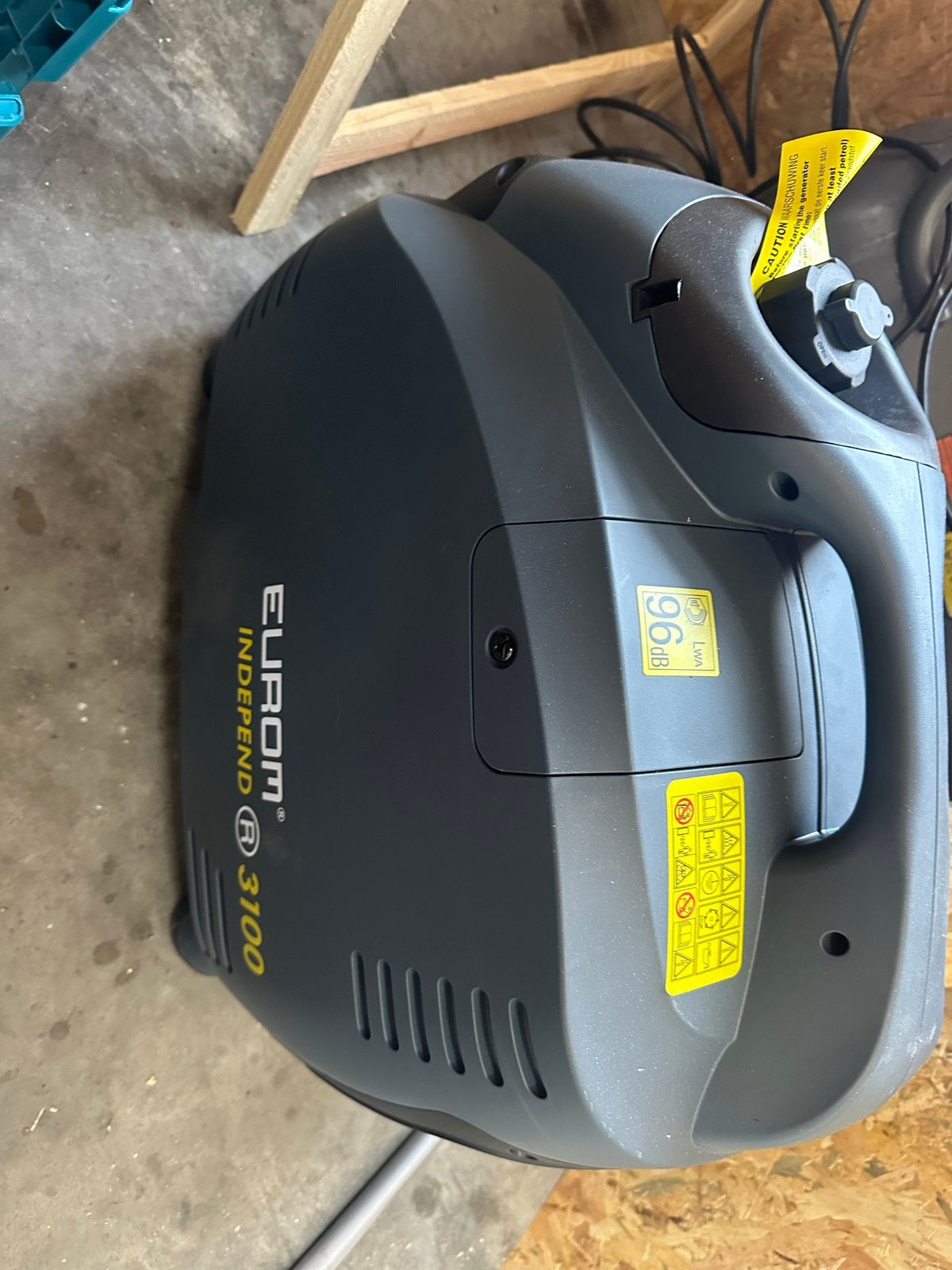 Eurom 3200W Aggregaat Generator Super Stil Z.G.A.N., Ophalen of Verzenden, Zo goed als nieuw