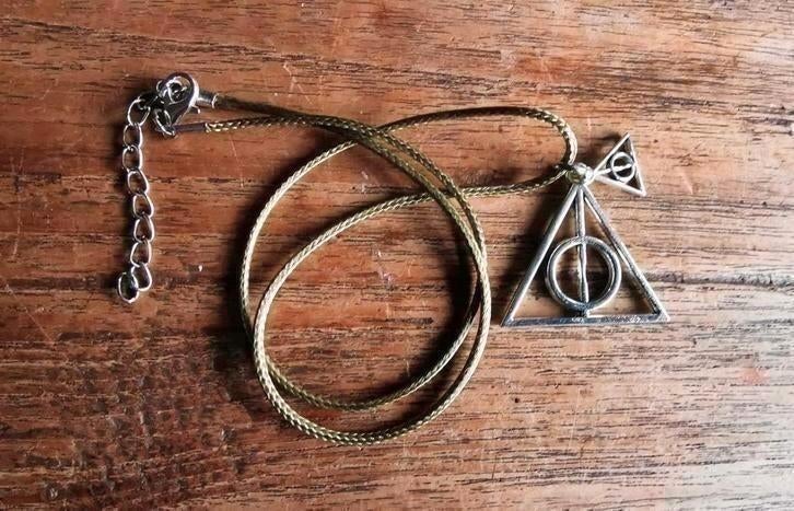 Relieken van de Dood Ketting Harry Potter, Verzamelen, Harry Potter, Ophalen of Verzenden, Nieuw