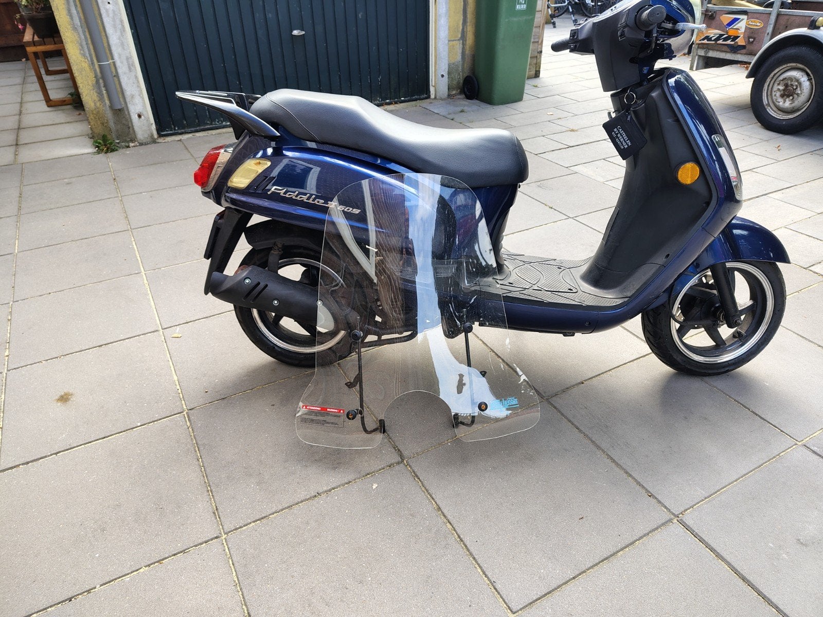 Sym Fiddle II 50S Scooter - Blauw, Gebruikt, Ophalen, Gebruikt, Maximaal 45 km/u, Benzine