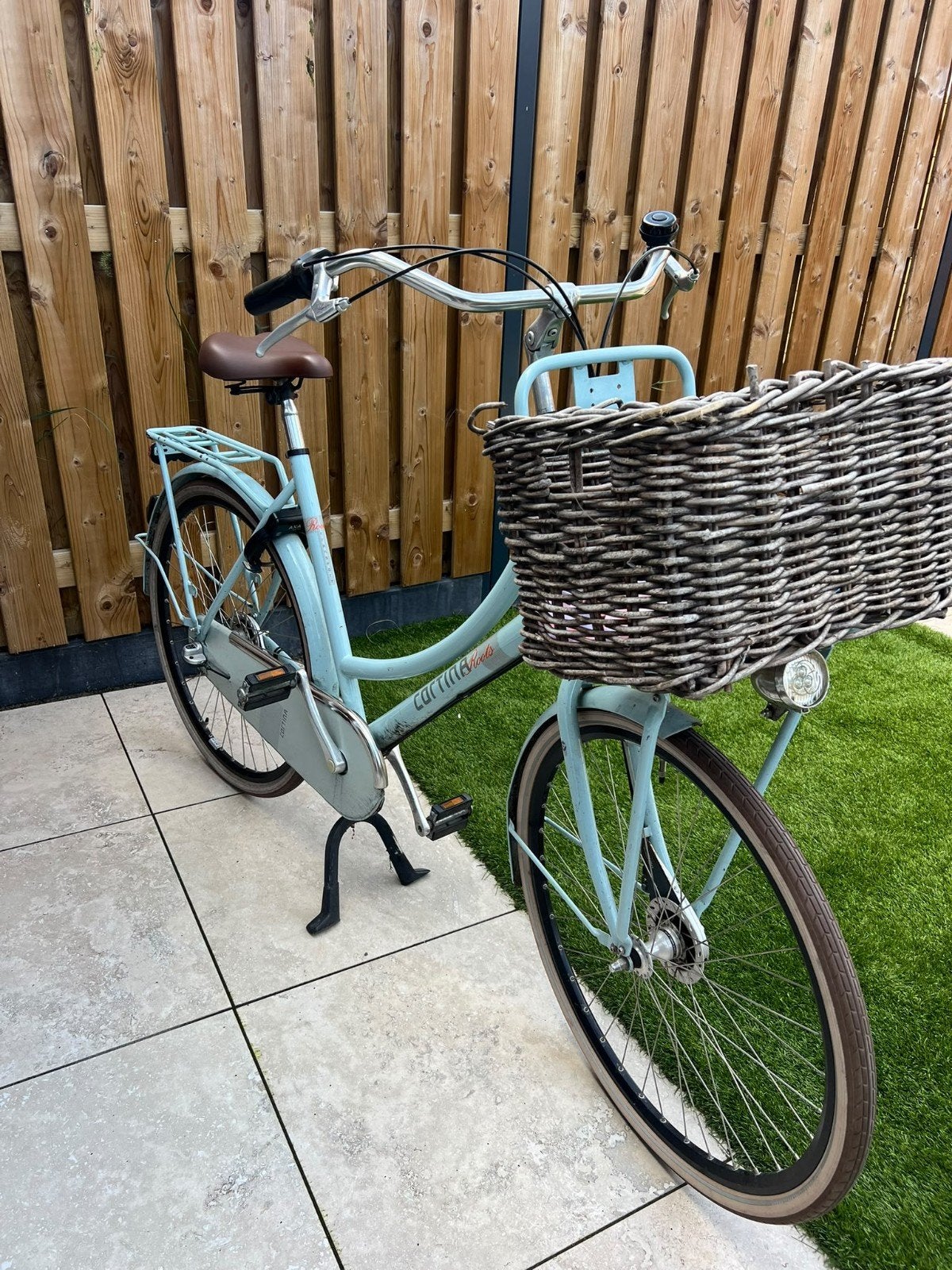 Cortina damesfiets met mand, Versnellingen, Schijfrem, Ophalen, Overige merken