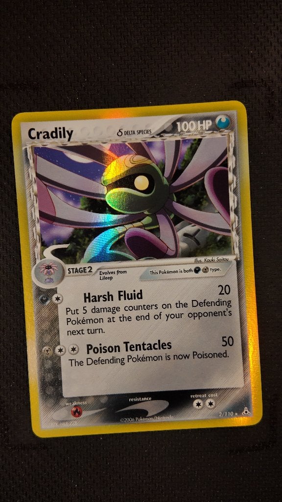 Cradily δ 1 2 Holon Phantoms | Pokemon kaart, Ophalen, Zo goed als nieuw, Losse kaart, Foil