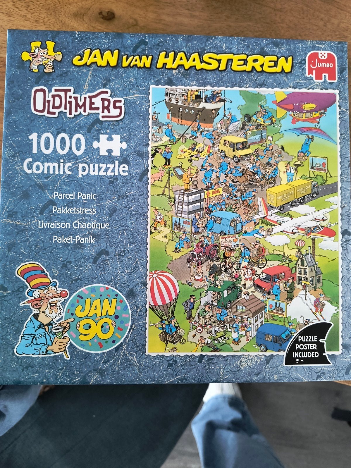 Jan van Haasteren Pakket stress 1000st, Ophalen of Verzenden, 500 t/m 1500 stukjes, Zo goed als nieuw, Legpuzzel