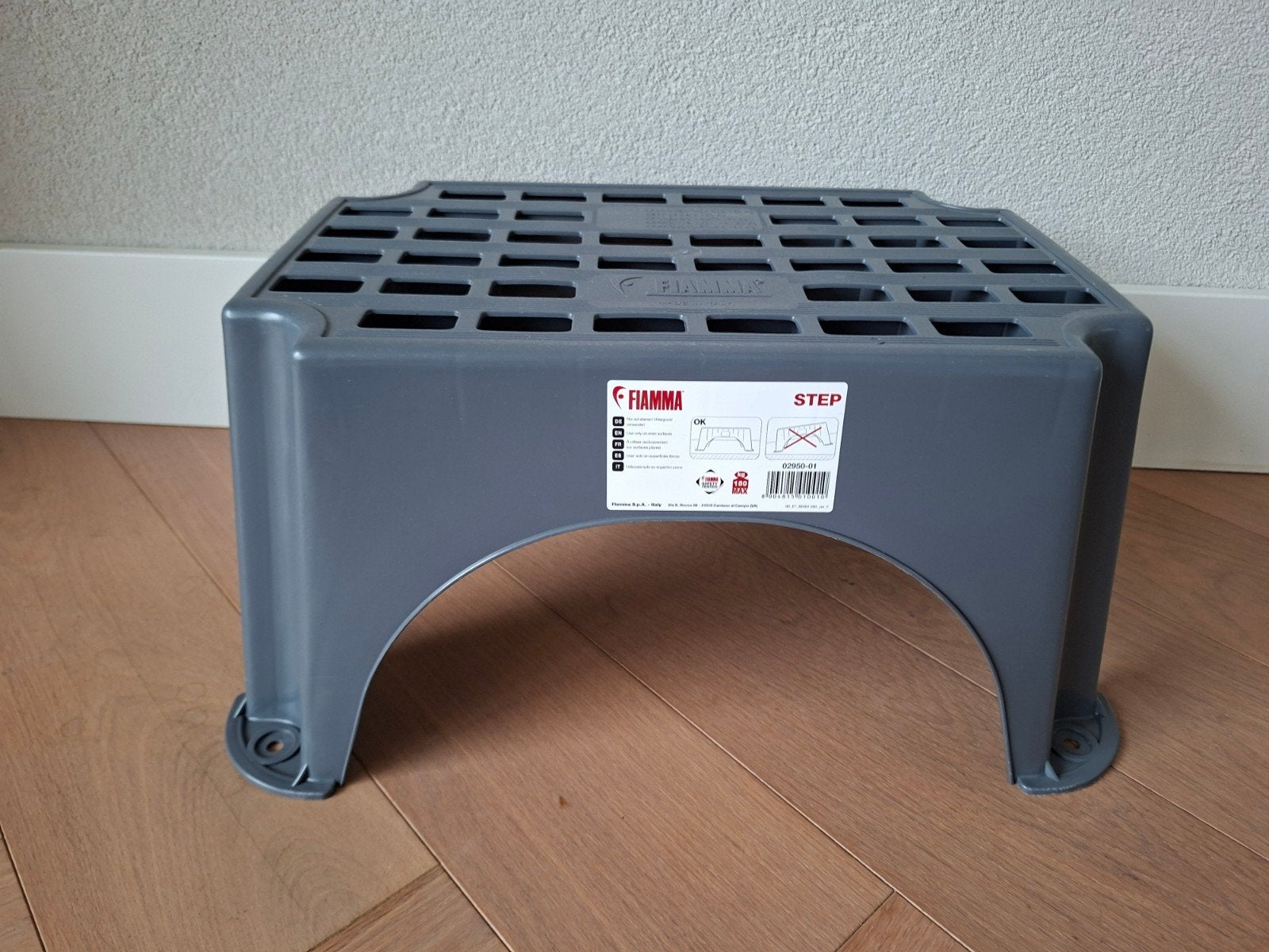 Nieuwe Fiamma Caravan Opstapje - Grijs, Max 150kg, Caravans en Kamperen, Ophalen of Verzenden