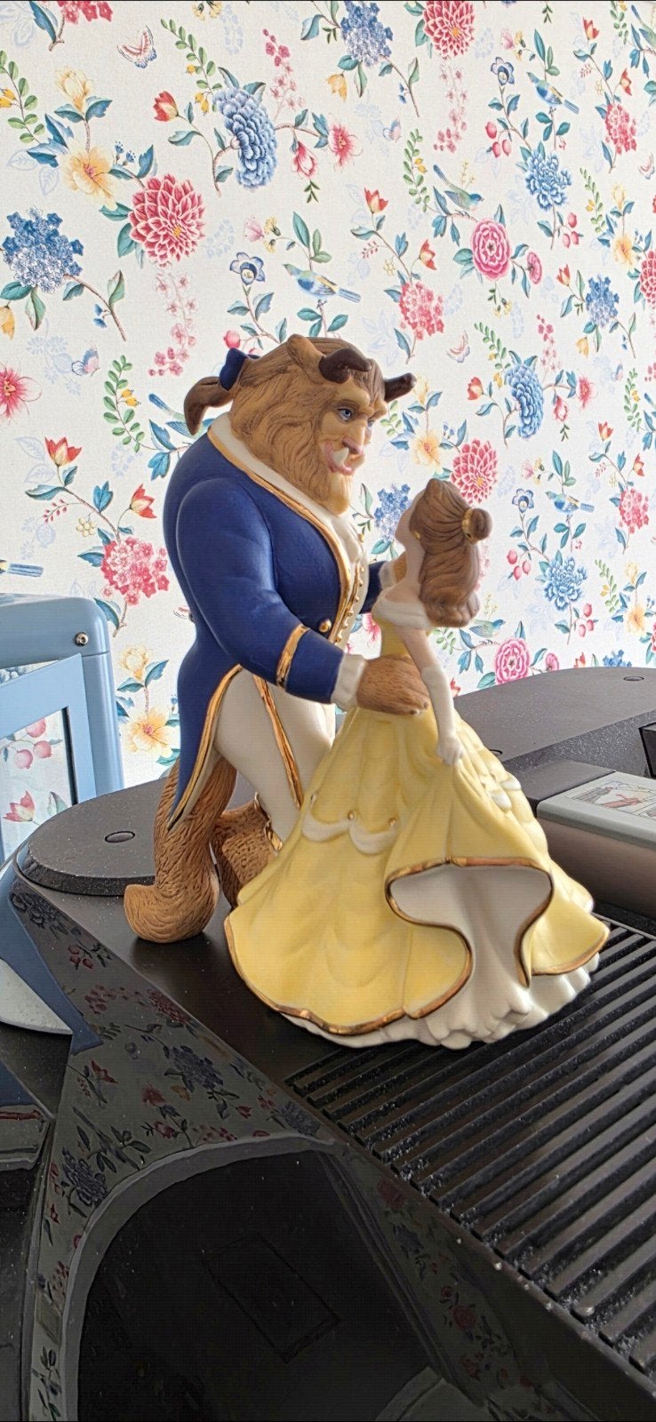 Disney Lenox Beeldje: Belle en het Beest - Beauty Dances, Verzamelen, Ophalen, Assepoester of Belle, Zo goed als nieuw, Beeldje of Figuurtje