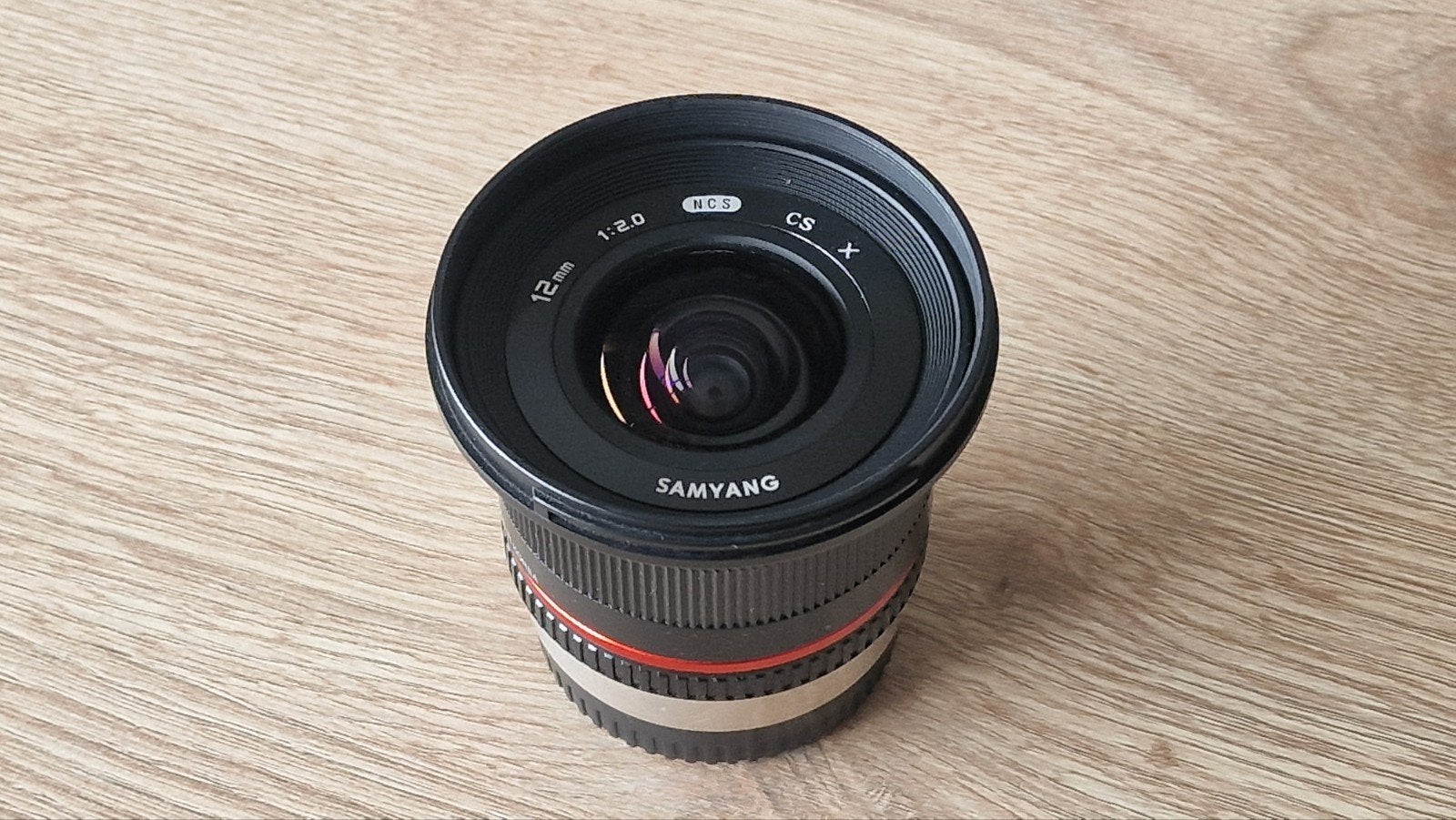 Samyang 12mm f/2.0 NCS CS X groothoeklens, Audio, Tv en Foto, Fotografie | Lenzen en Objectieven, Ophalen, Gebruikt, Groothoeklens