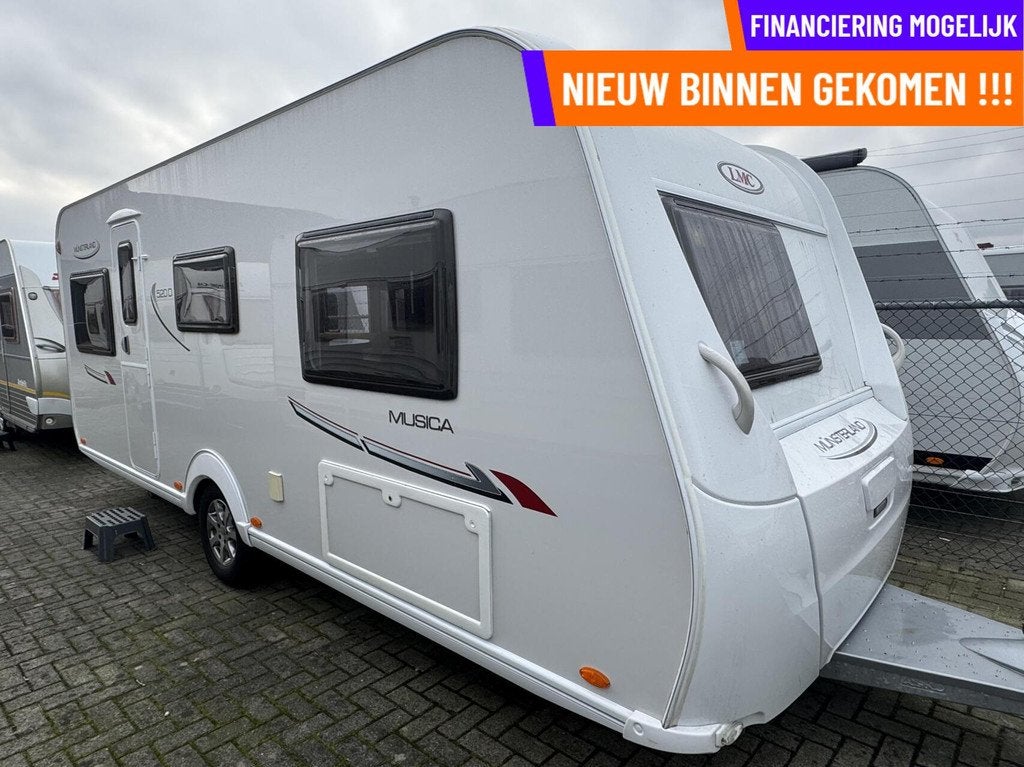 LMC MUNSTERLAND MUSICA 520 D, FRANSBED, MOVER, VOORTENT, Mover, Rondzit, 7 tot 8 meter, Bedrijf