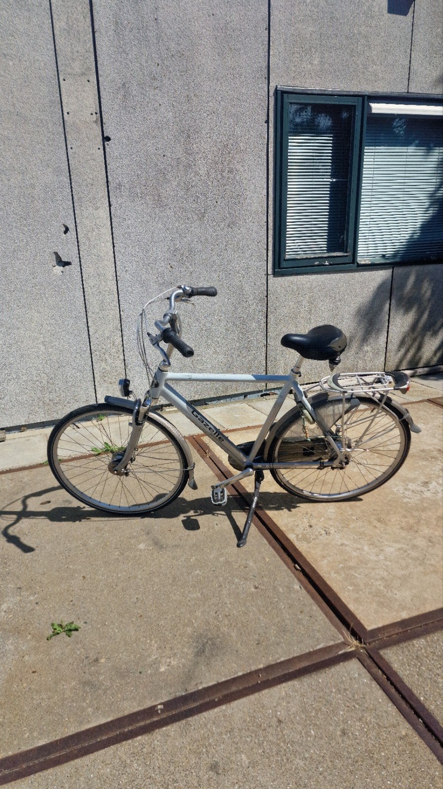 Gazelle Orange herenfiets 57inch, Ophalen, Gebruikt, Velgrem, Versnellingen