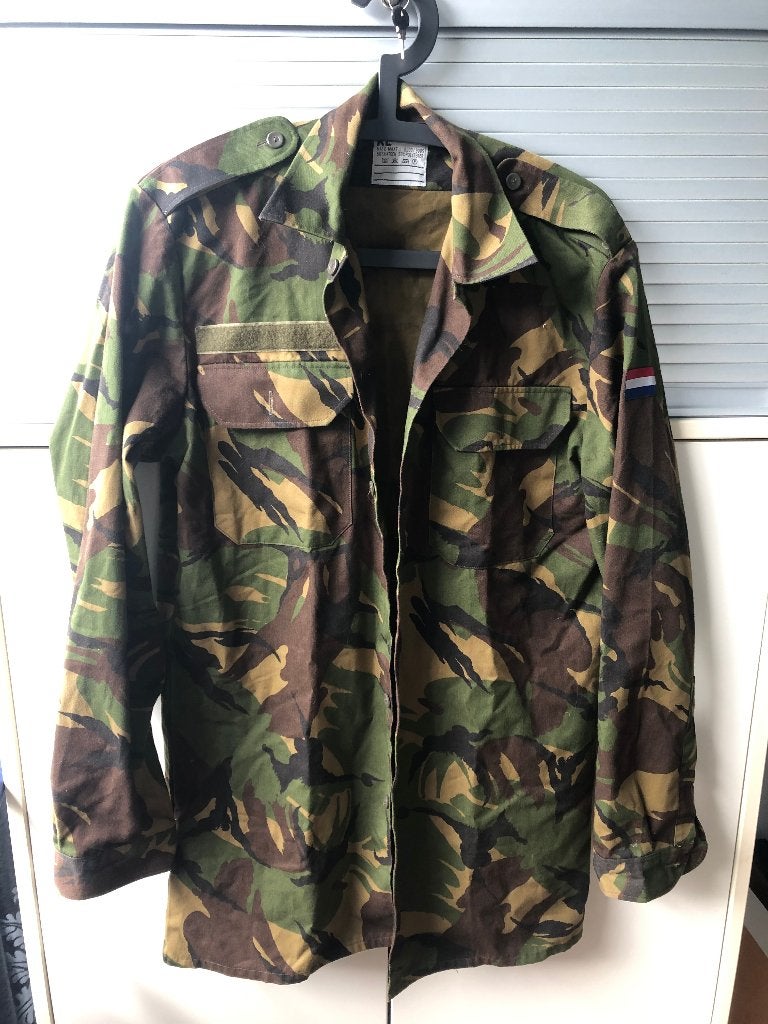 Nederlands Militair Camouflage Jack - Lonnekker Textiel, Ophalen of Verzenden, Landmacht, Nederland, Kleding of Schoenen