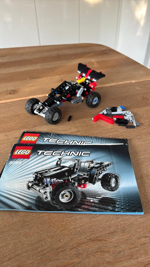 Lego Technic 8066 All-Terrain Vehicle met instructies, Gebruikt, Lego, Ophalen of Verzenden, Complete set