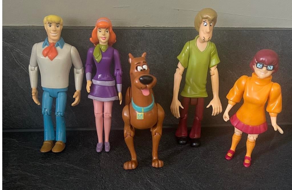 Scooby Doo actiefiguren set, Ophalen of Verzenden, Gebruikt
