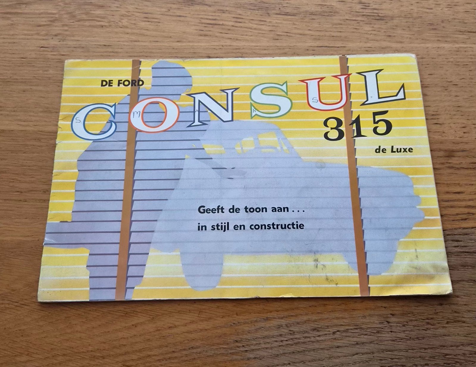 Originele Ford Consul 315 de Luxe brochure 1961, Appingedam, Gebruikt, Info@ford.nl ?, Ford