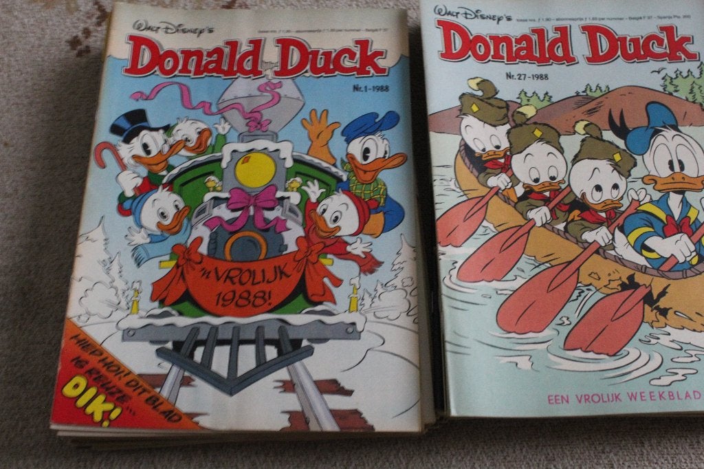 Donald Duck. Jaargang 1988, Eén stripboek, Ophalen of Verzenden, Gelezen
