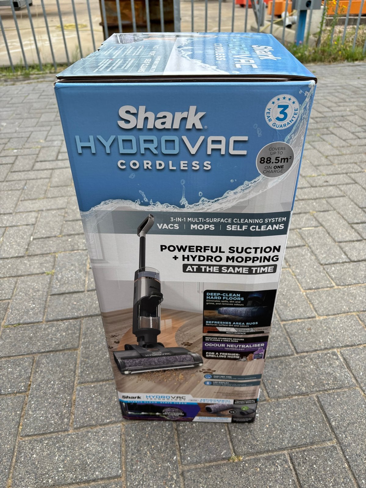 Shark Hydrovac Cordless 3-in-1 Multi-Surface Reiniger