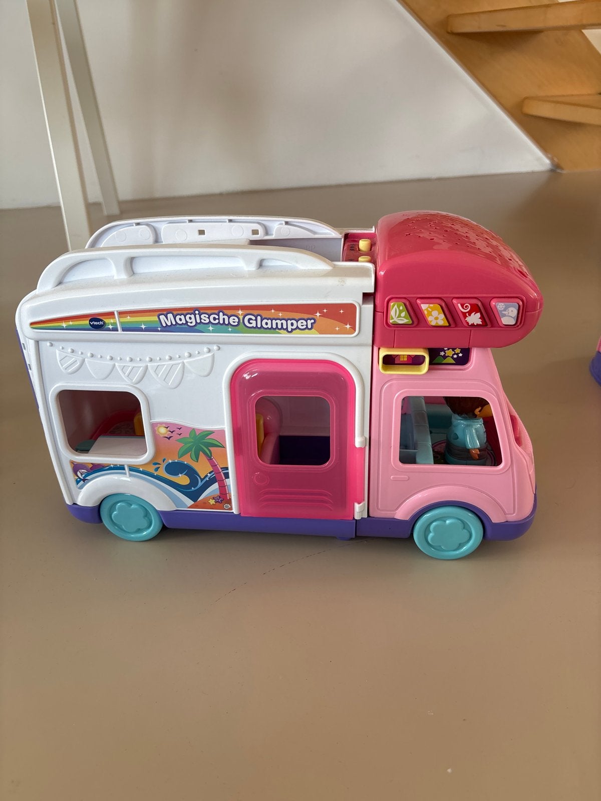 VTech Magische Glamper - Speelgoed Camper, Ophalen of Verzenden, Gebruikt, Jongen of Meisje