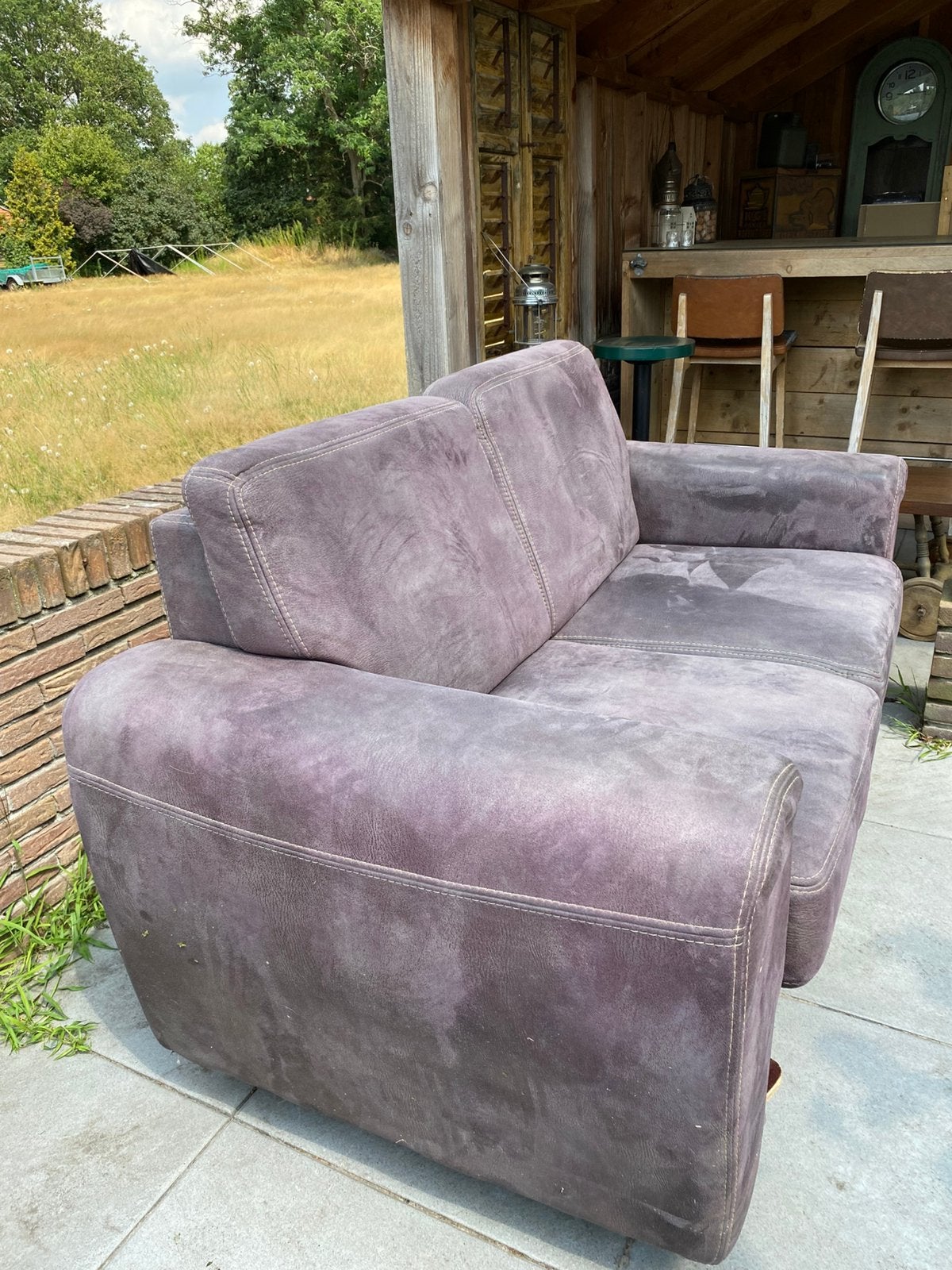 Bank gratis af te halen, Ophalen, 150 tot 200 cm, Tweepersoons, 75 tot 100 cm