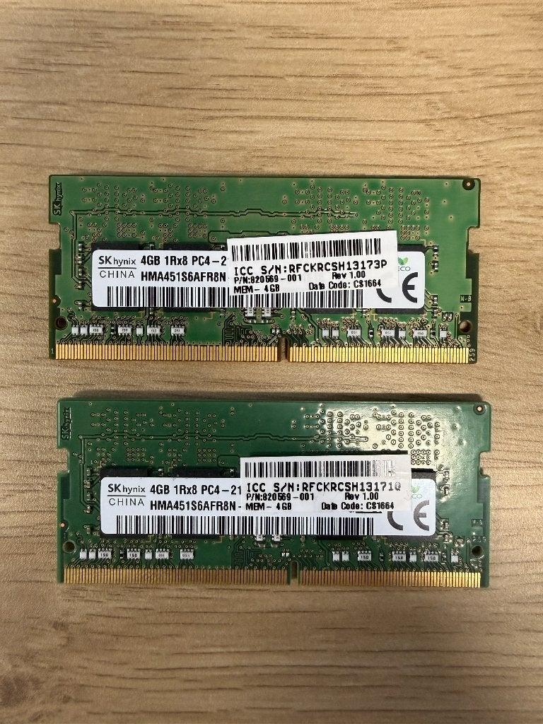 SK Hynix 4GB DDR4 2133MHz Laptop RAM, Gebruikt, DDR4, Ophalen of Verzenden, Laptop