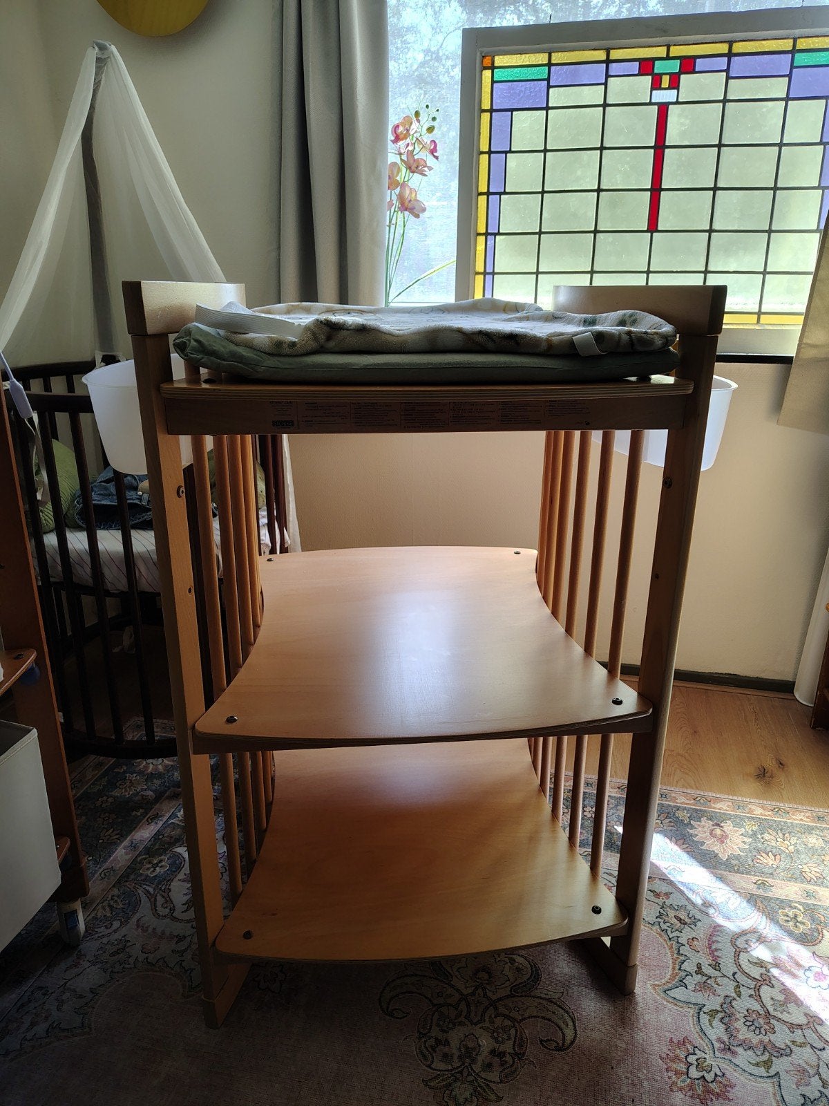 Stokke care commode lange mensen hout, Ophalen, Gebruikt, Minder dan 75 cm, 70 cm of meer