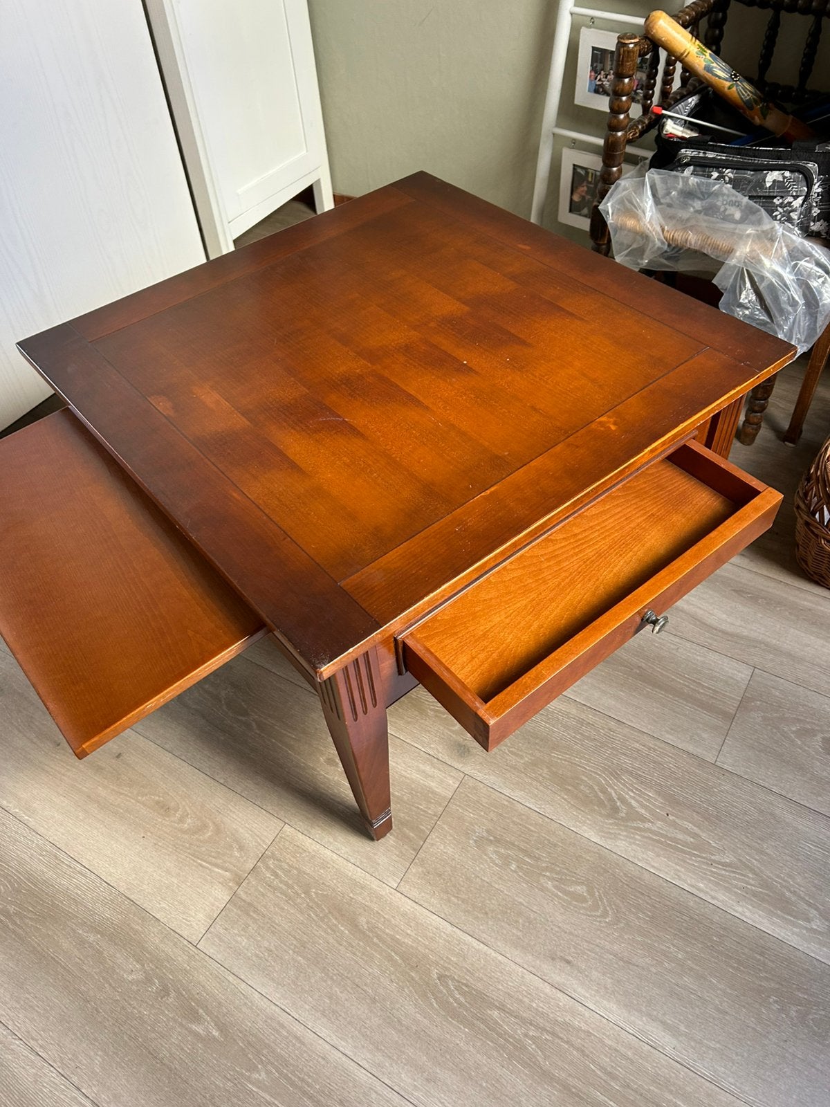 Salontafel, Huis en Inrichting, Tafels | Salontafels, 100 tot 150 cm, Zo goed als nieuw, Minder dan 50 cm, Rechthoekig