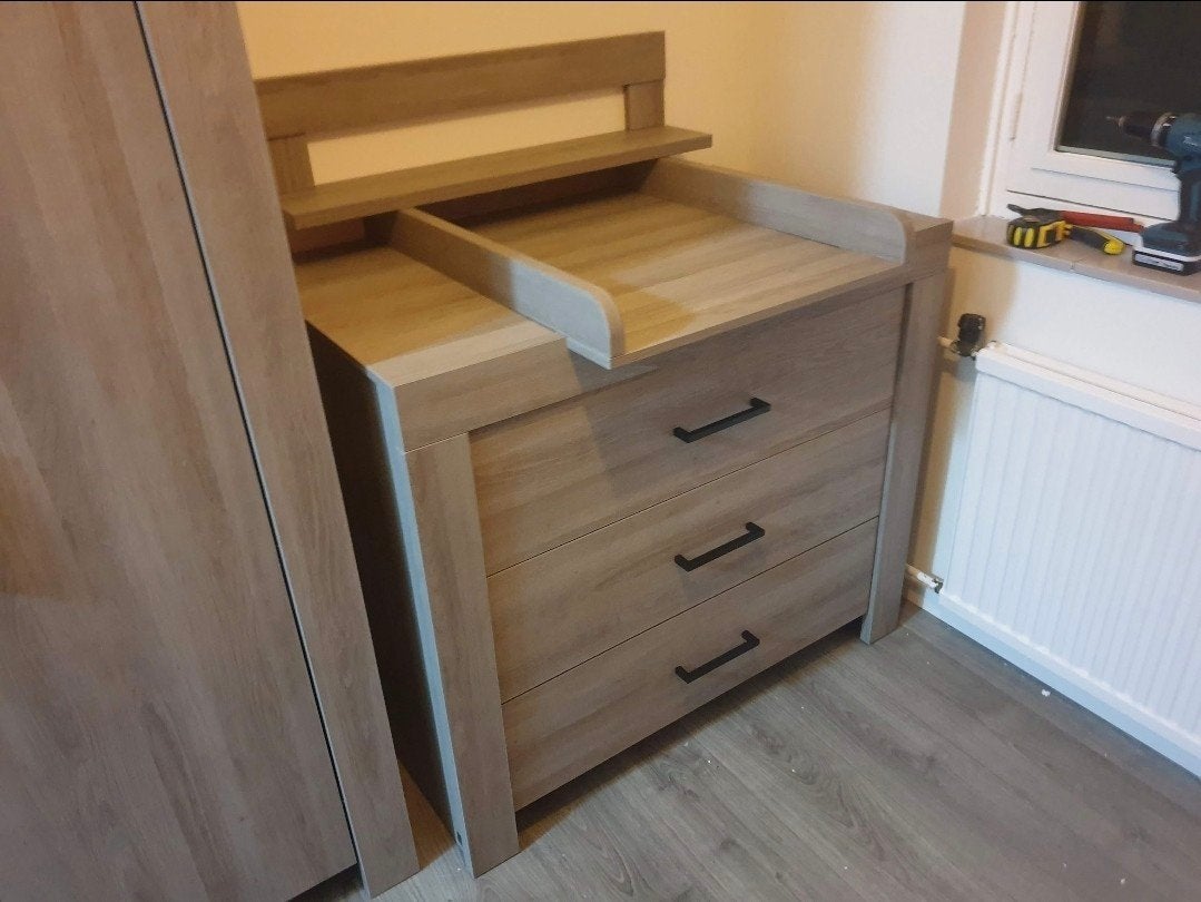 Complete Babykamer: Ledikant, Commode & Babybed (Nieuw), Kinderen en Baby's, Kinderkamer | Complete kinderkamers, Ophalen, Jongetje of Meisje