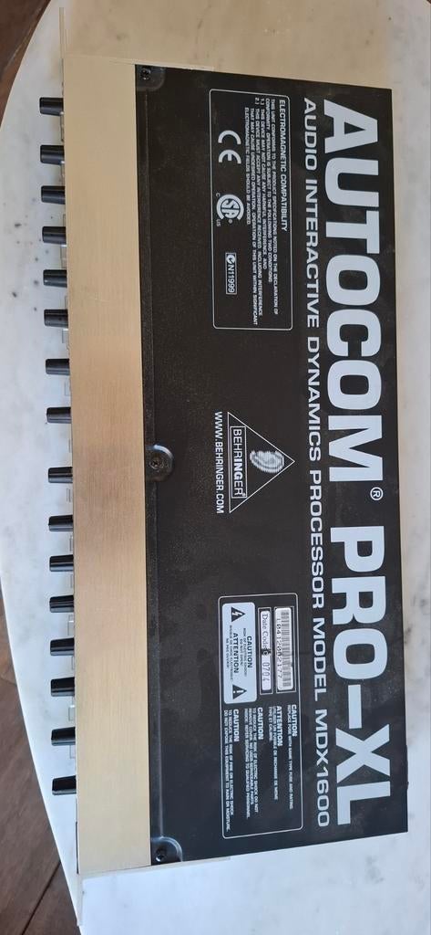Behringer Autocom Pro-XL Compressor, Ophalen of Verzenden, Gebruikt, Overige aantallen, Overige merken