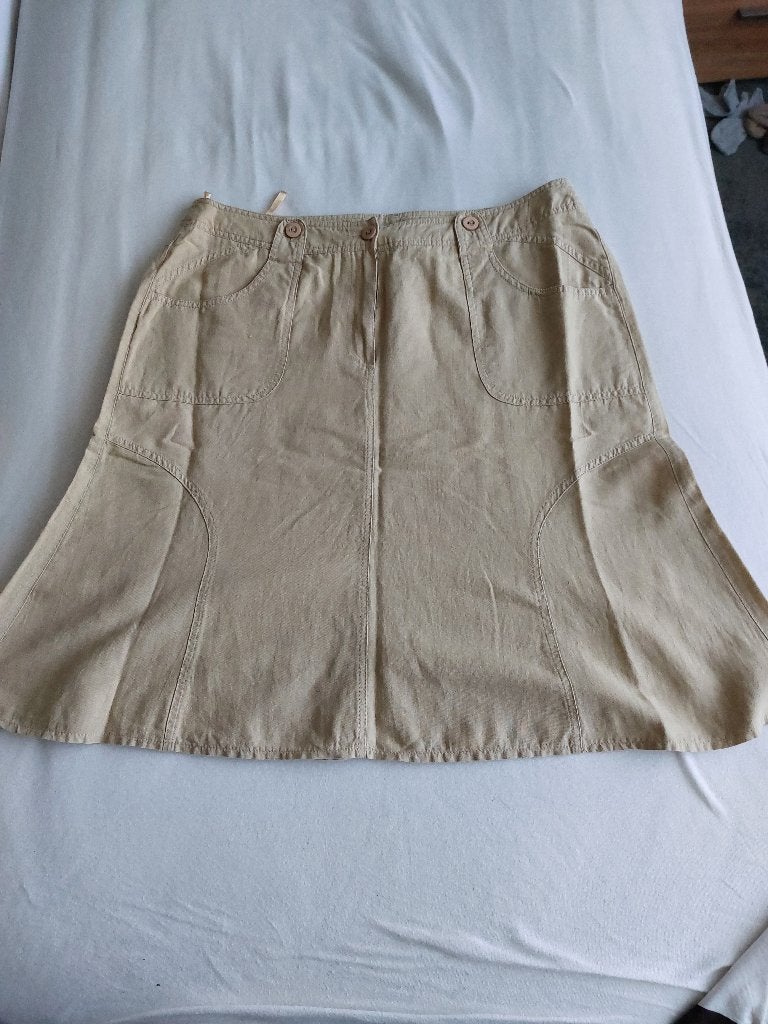 Dreamstar rokje maat 44 beige, Kleding | Dames, Rokken, Dreamstar, Verzenden, Beige, Maat 42/44 (L)