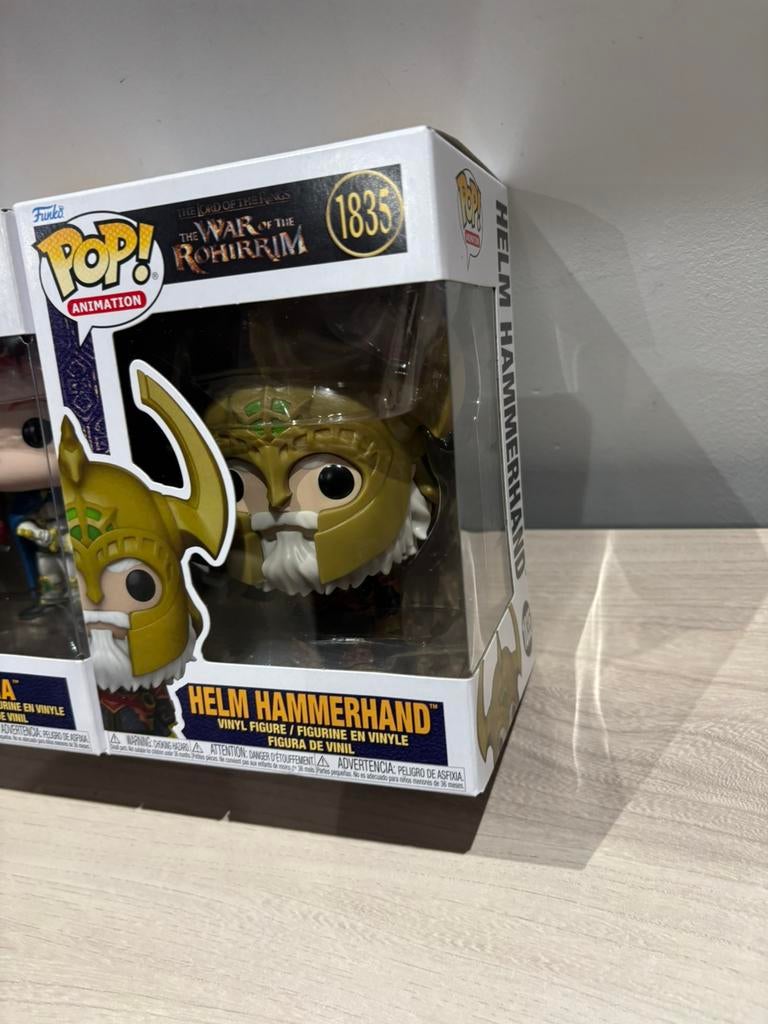 Funko Pop! LOTR War of the Rohirrim Helm Héra Wulf 1835 1837, Funko Europe, Ophalen of Verzenden, Zo goed als nieuw, 4th floor, 1 Queen Caroline St, London W6 9YN, Verenigd Koninkrijk