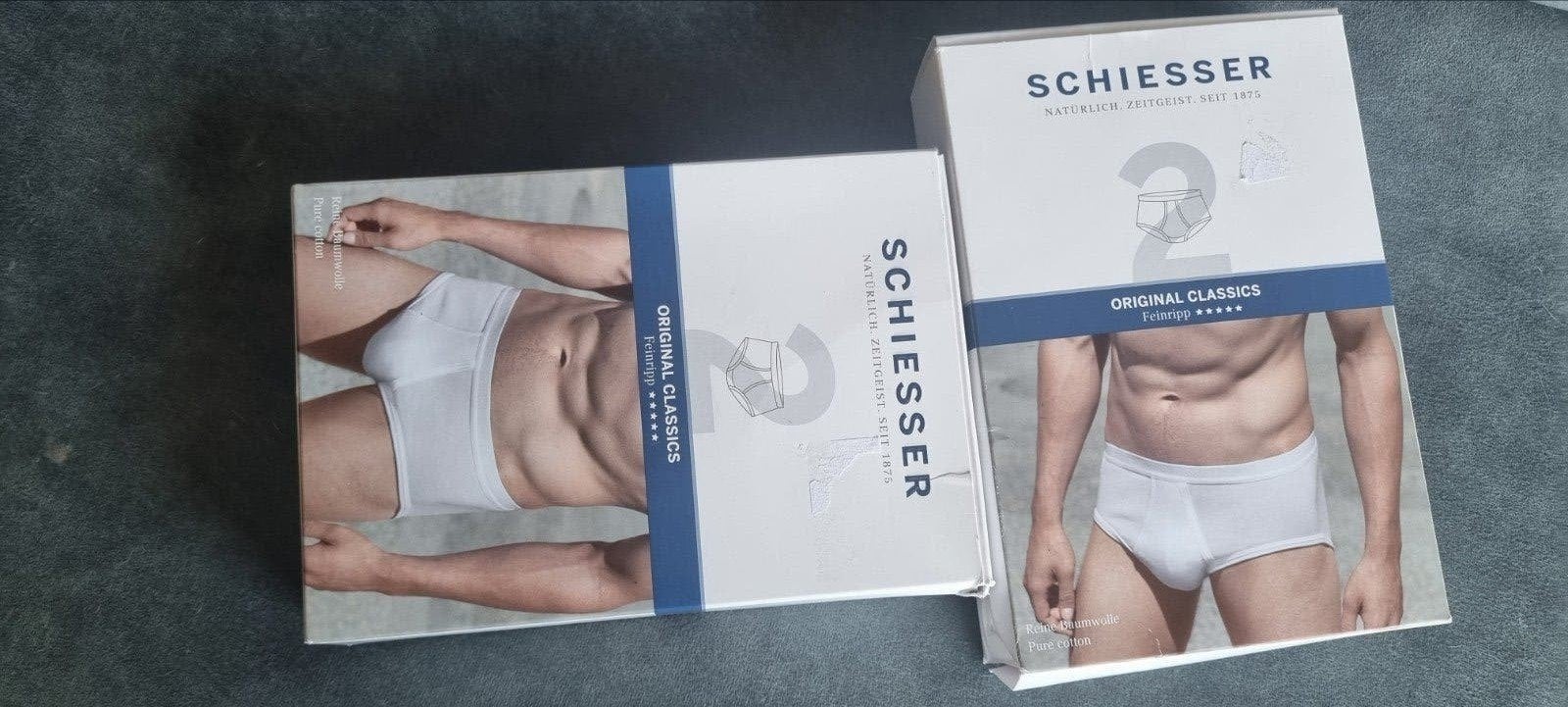 Schiesser Original Classics Sportslippen (2-pack), Ophalen of Verzenden, Wit, Schiesser, Slip