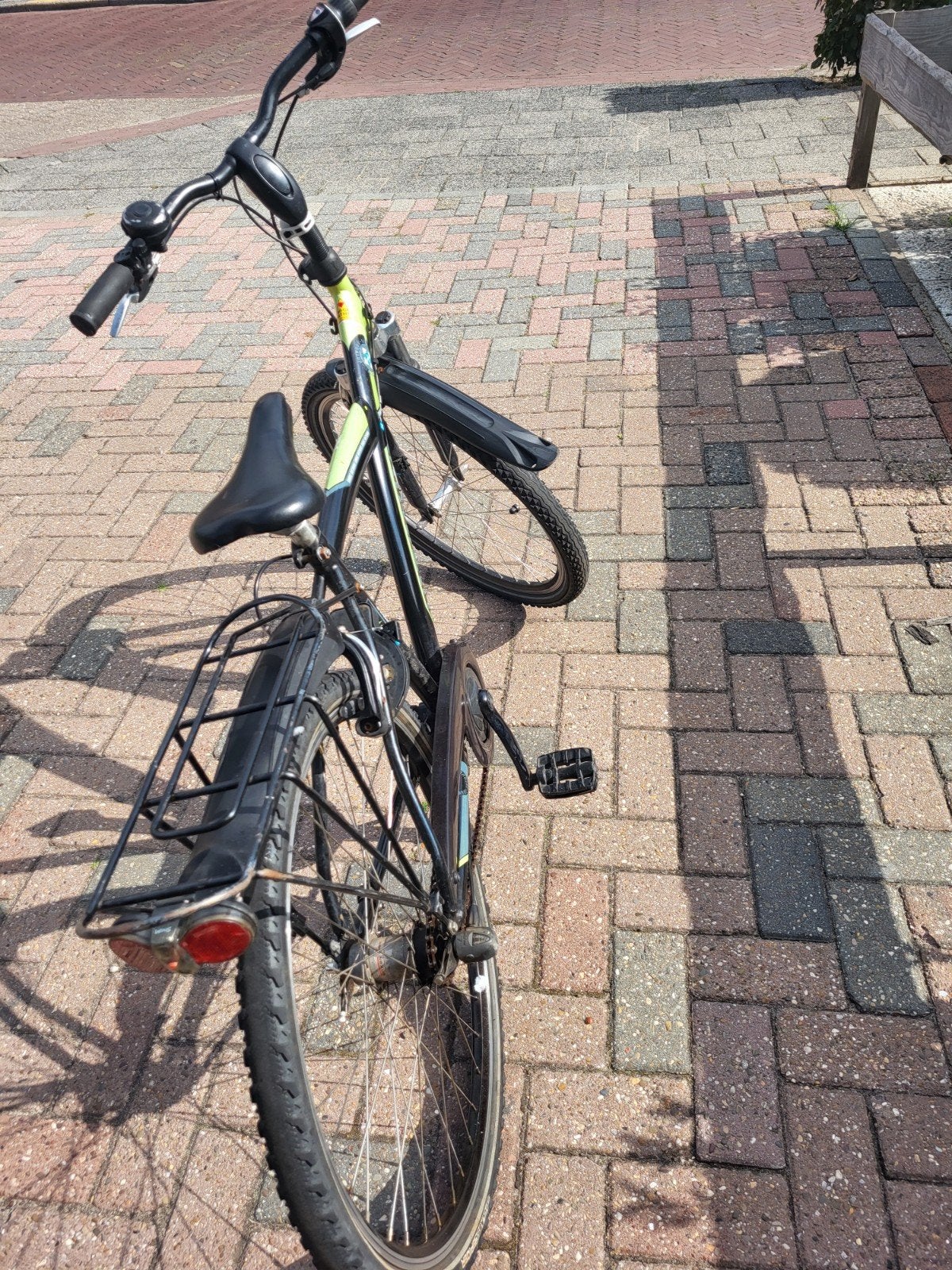 Batavus Snake kinderfiets - Zwart/Groen, Ophalen of Verzenden